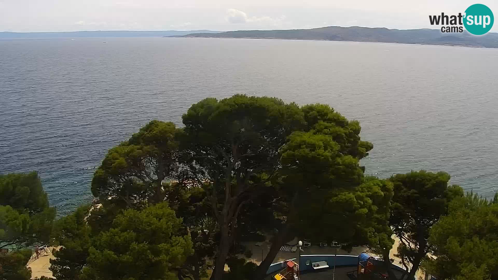 PTZ Webcam Brela – Panorama