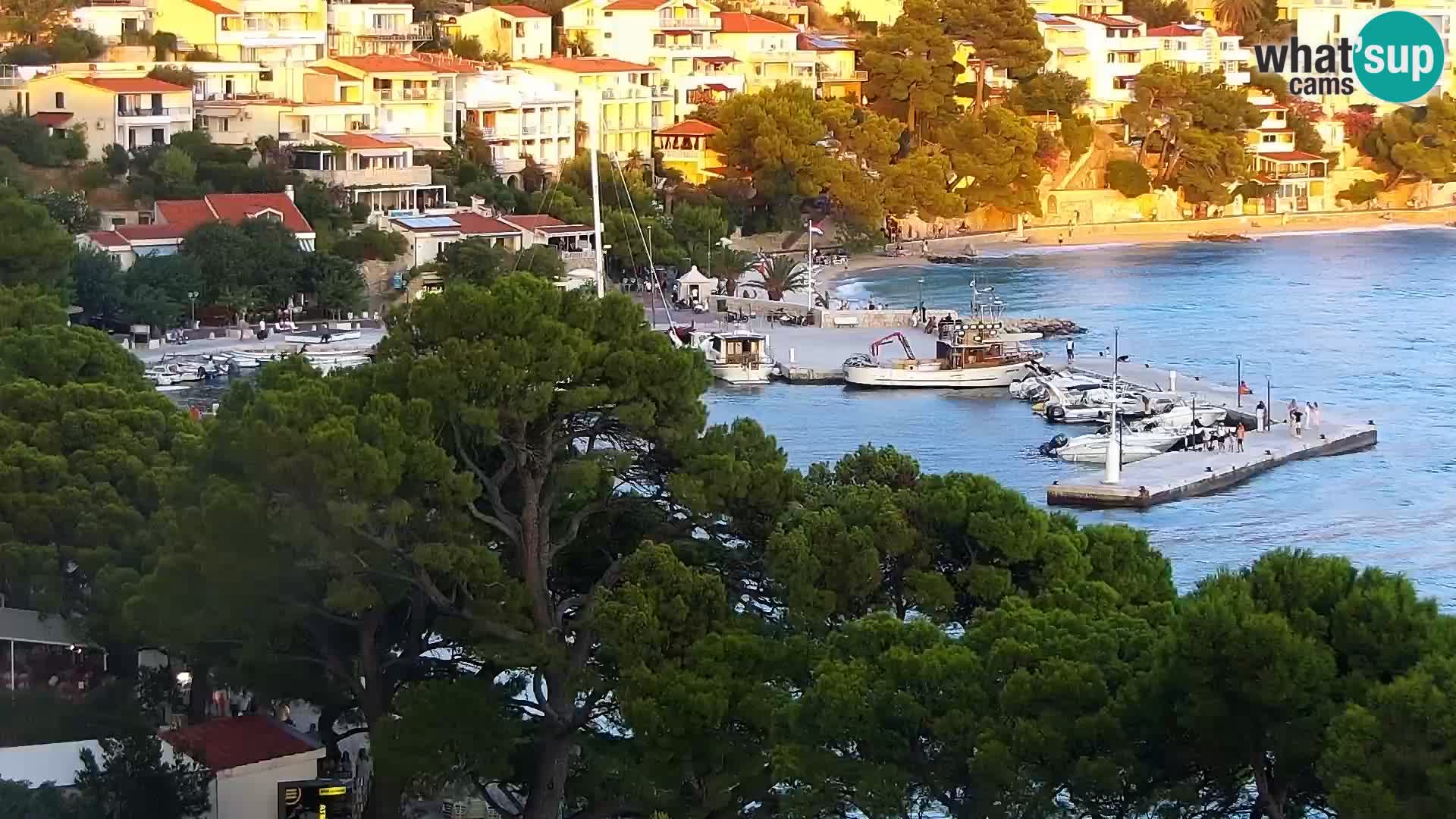 Okretna web kamera Brela – Panorama