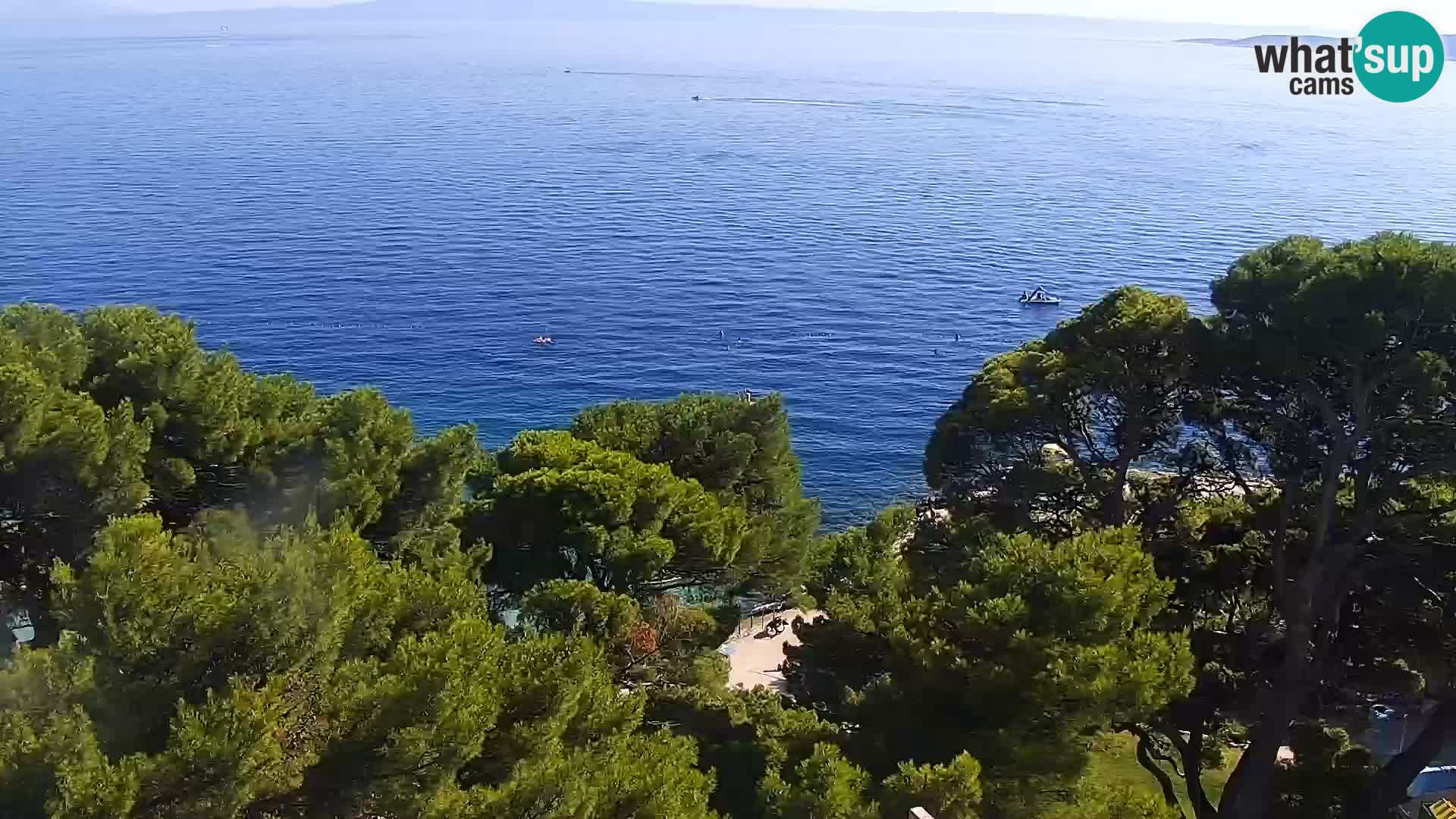 Live Webcam Brela – Panorama