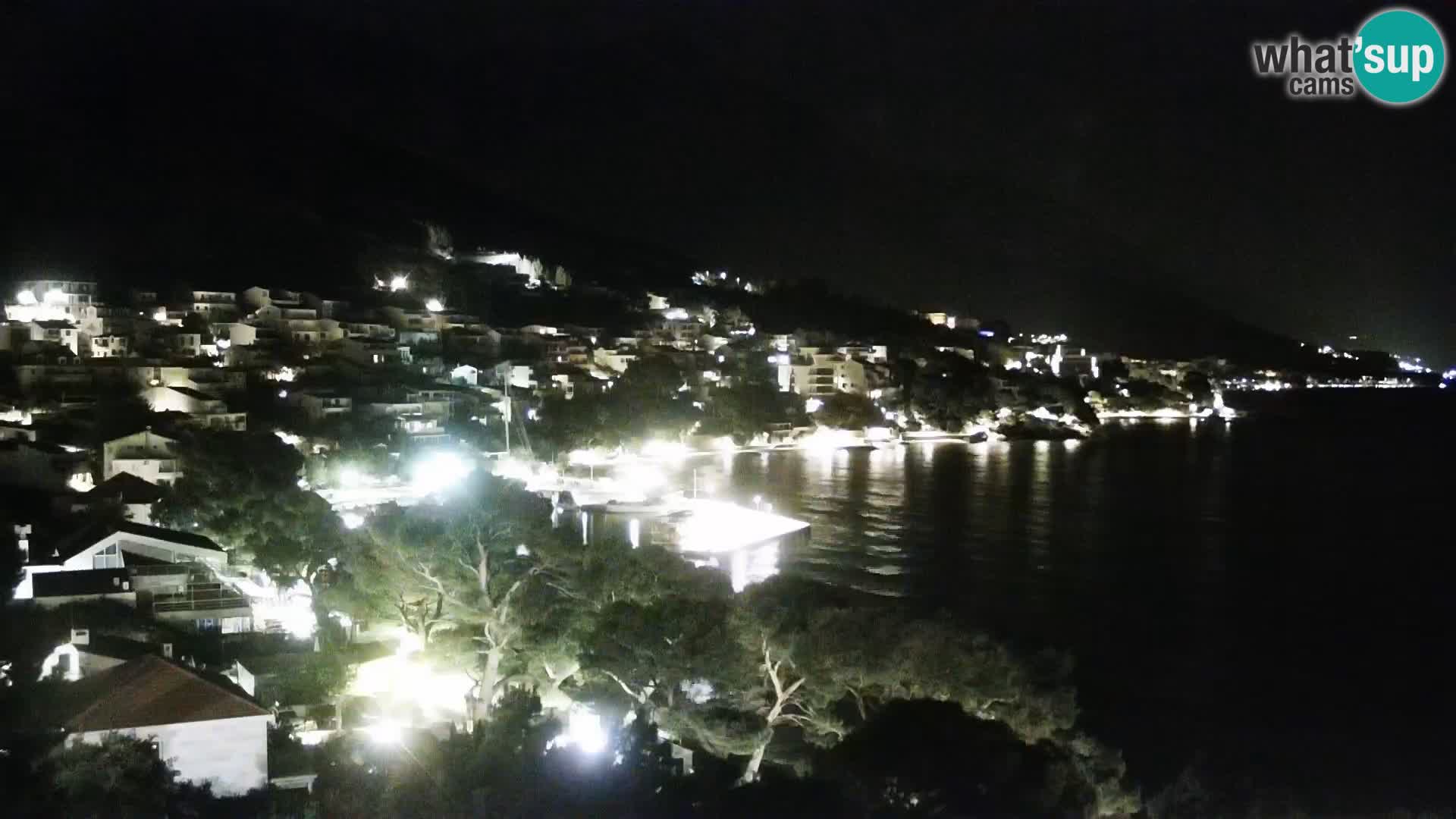 PTZ Webcam Brela – Panorama
