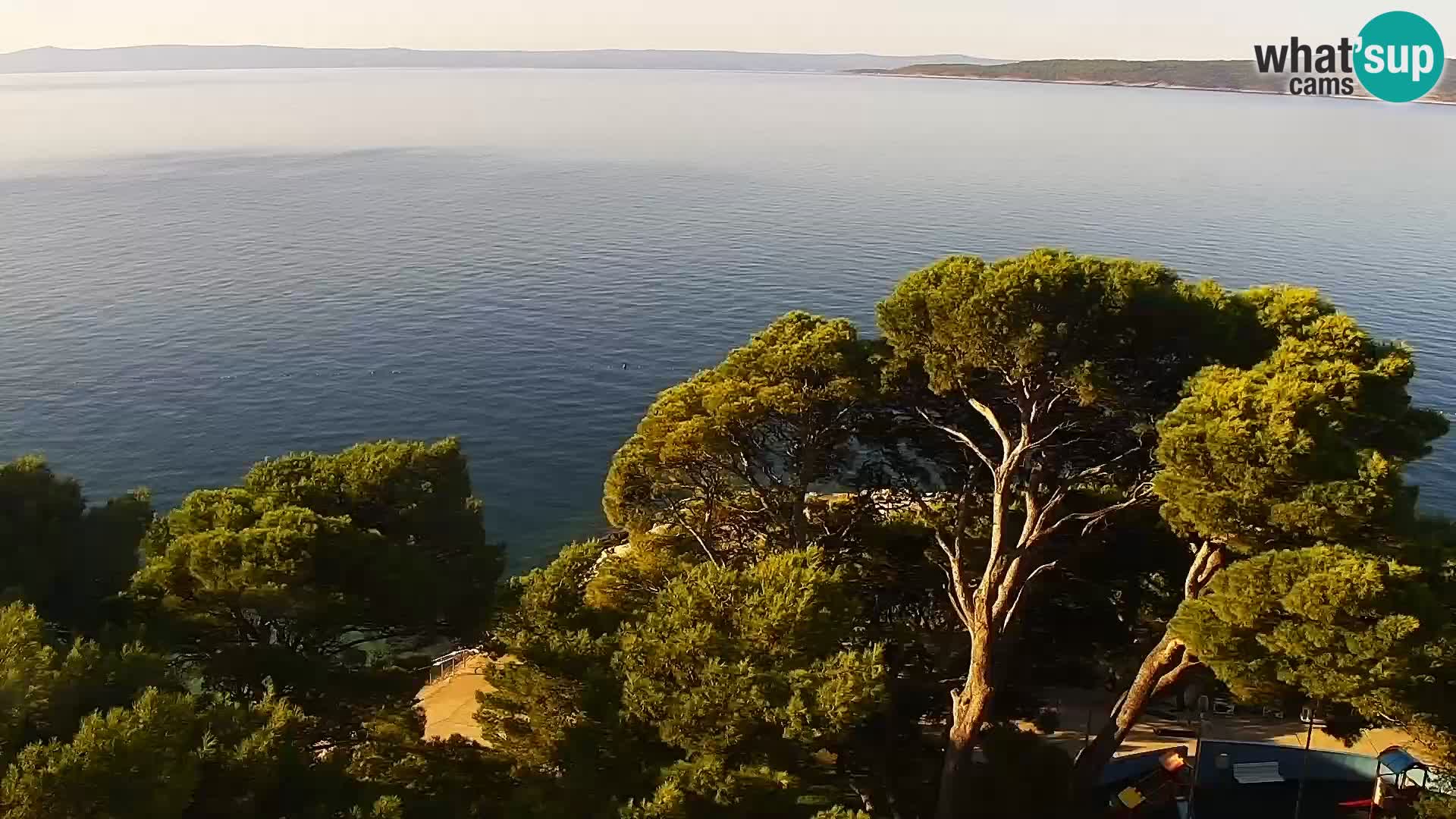 PTZ Webcam Brela – Panorama