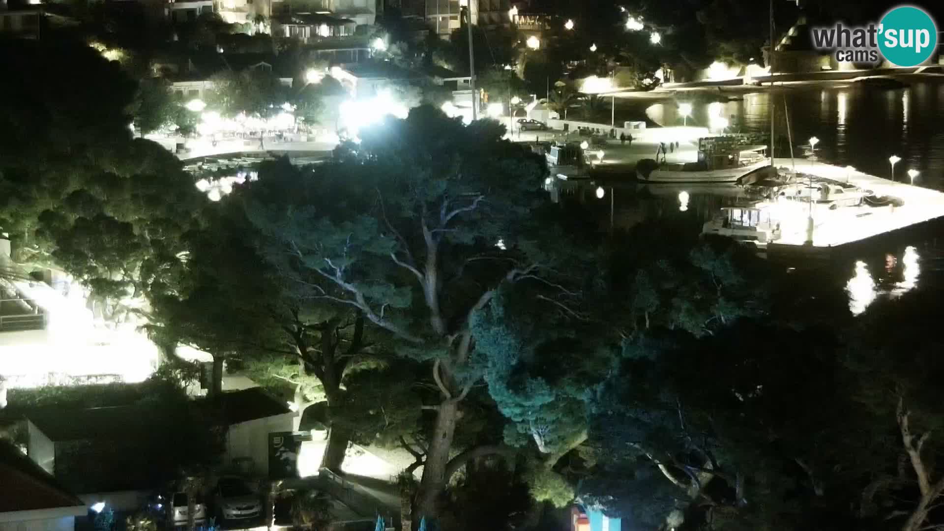 Live webcam Brela – Panorama
