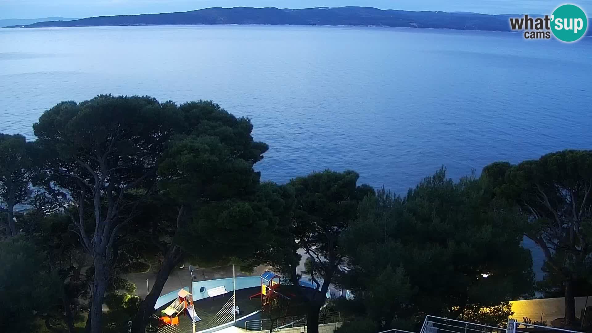 Okretna web kamera Brela – Panorama