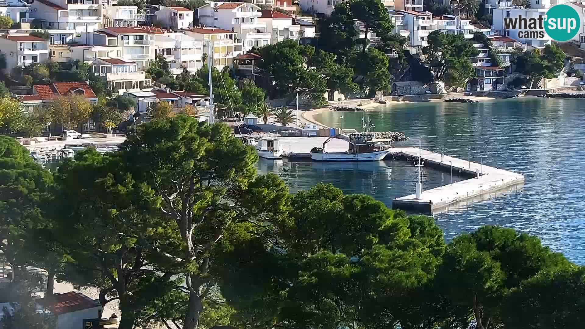 Okretna web kamera Brela – Panorama