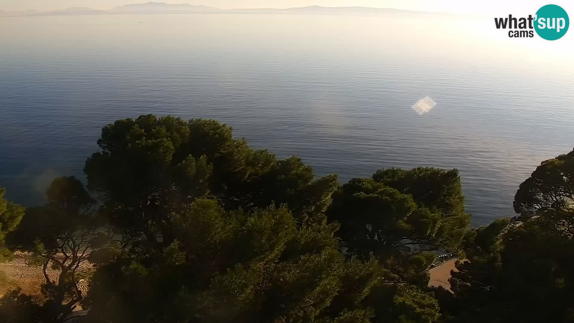 PTZ Webcam Brela – Panorama