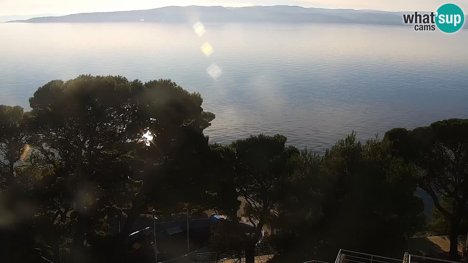 Okretna web kamera Brela – Panorama