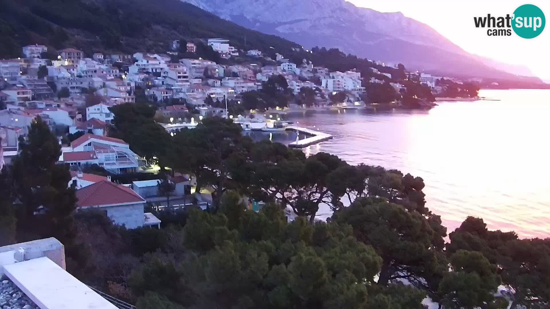 Kamera v živo Brela – Panorama