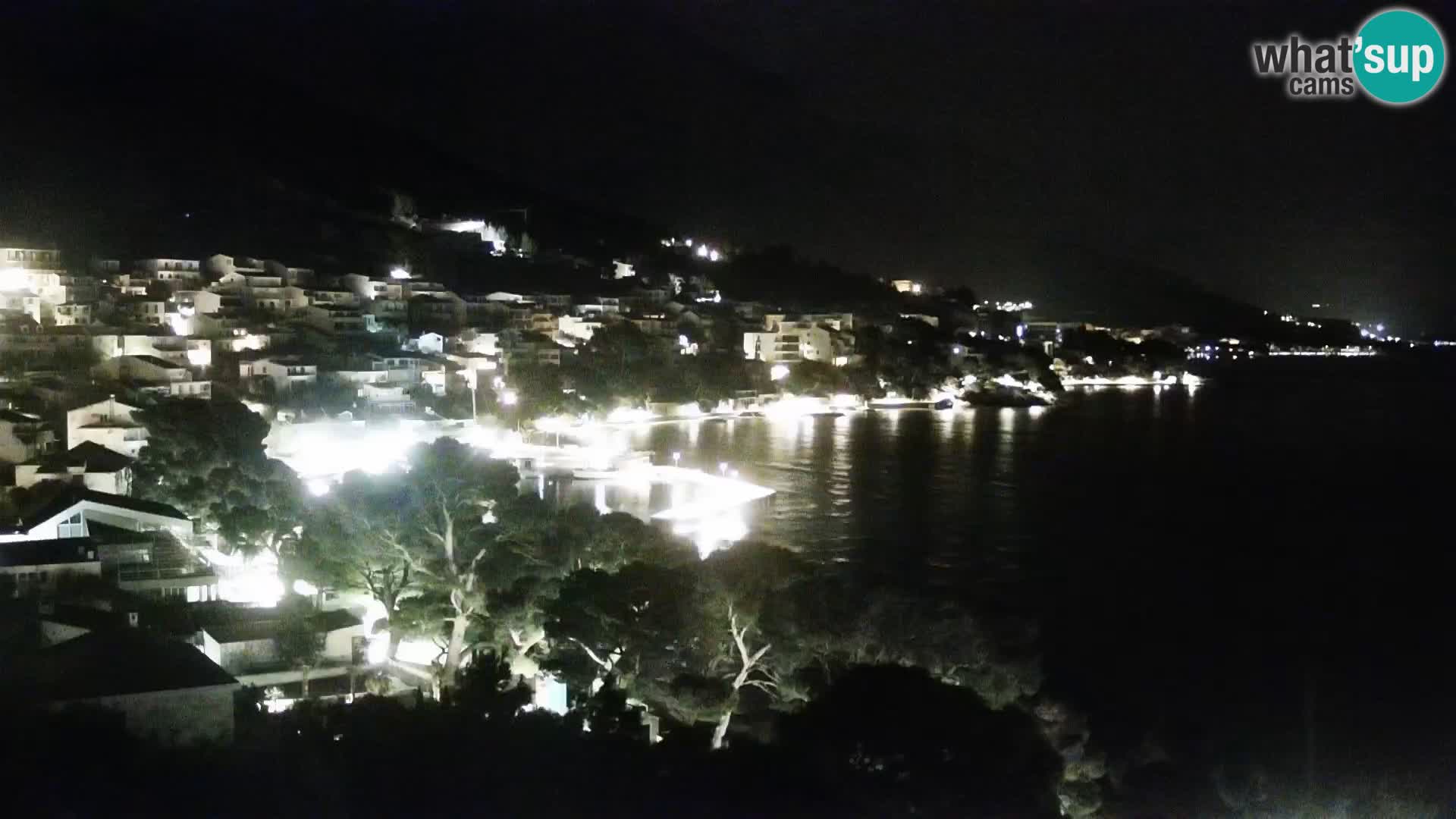 Live webcam Brela – Panorama