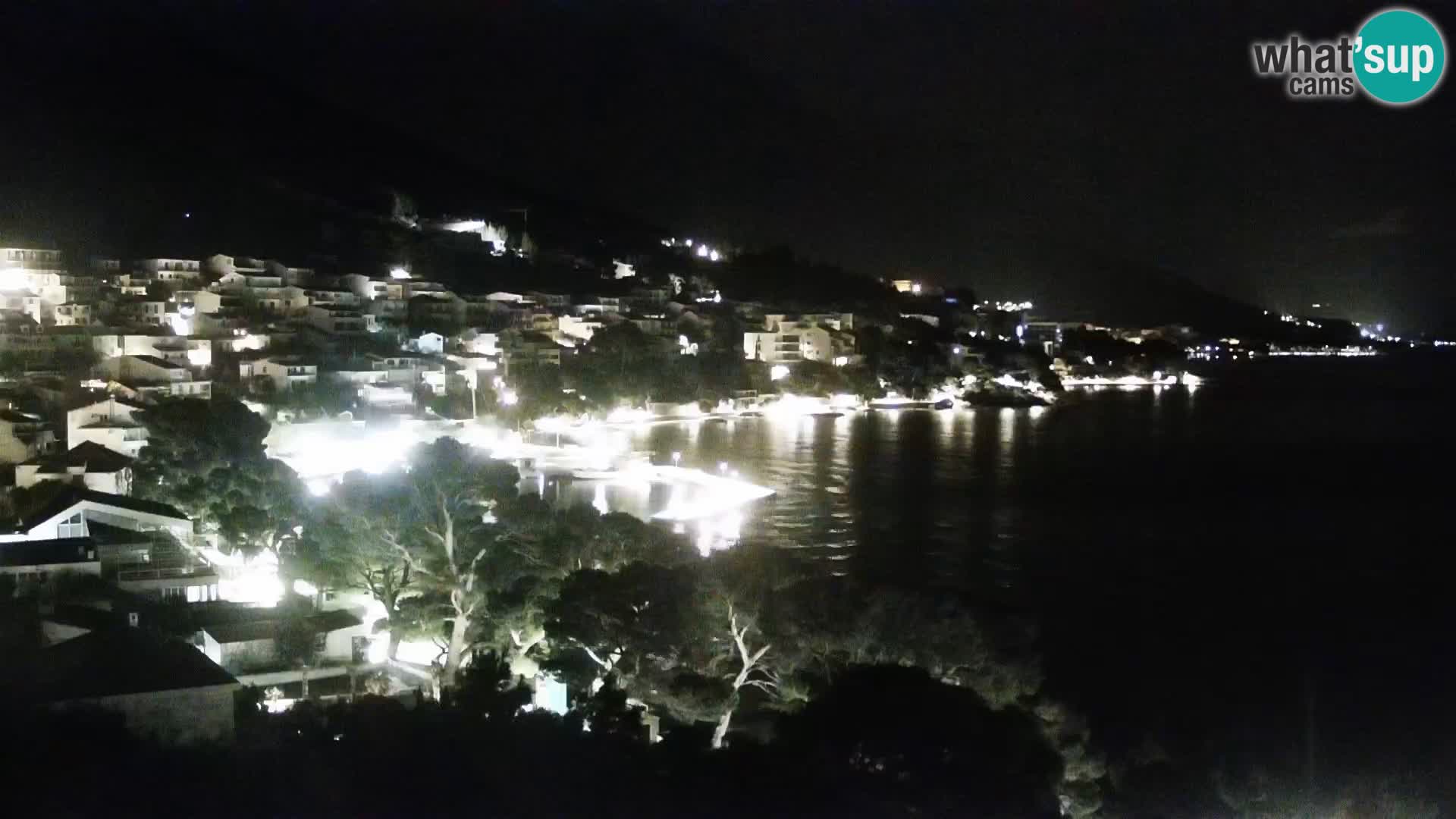 Okretna web kamera Brela – Panorama