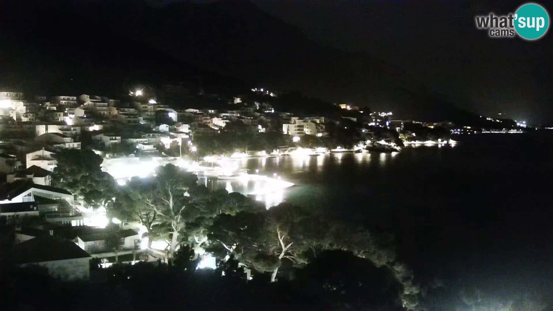 Okretna web kamera Brela – Panorama