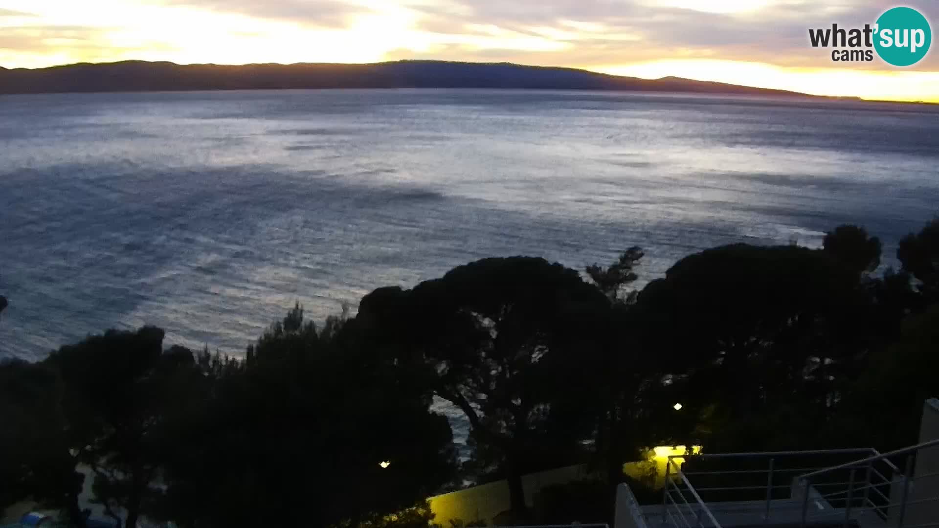 PTZ Webcam Brela – Panorama