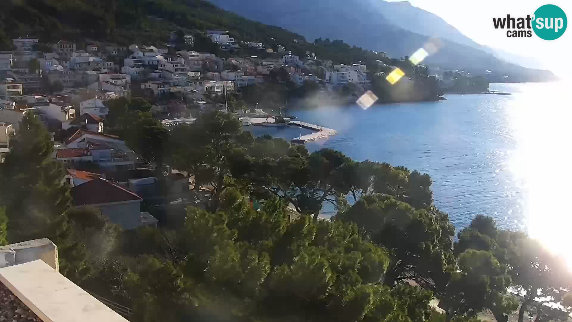 Kamera v živo Brela – Panorama