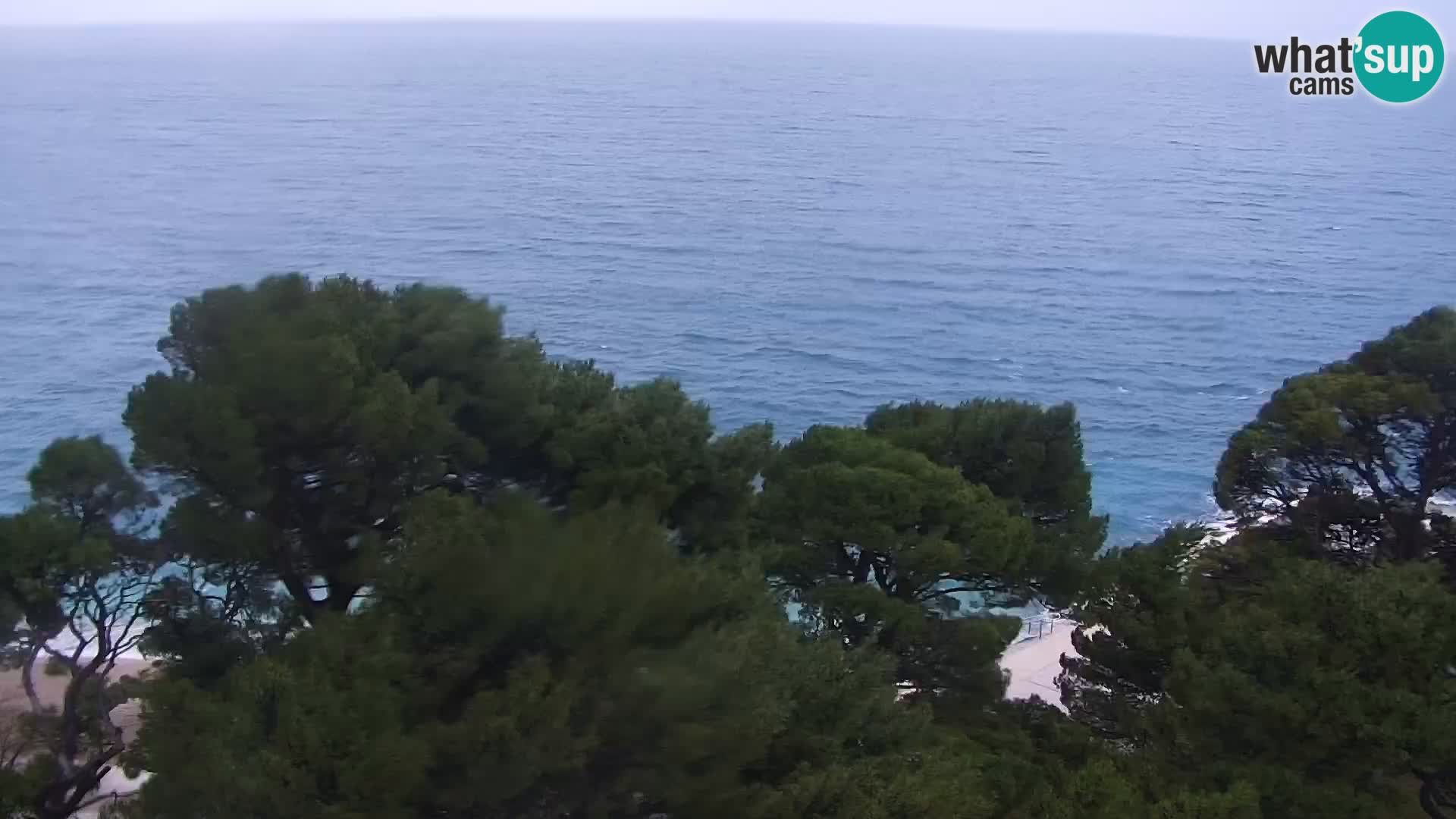 PTZ Webcam Brela – Panorama