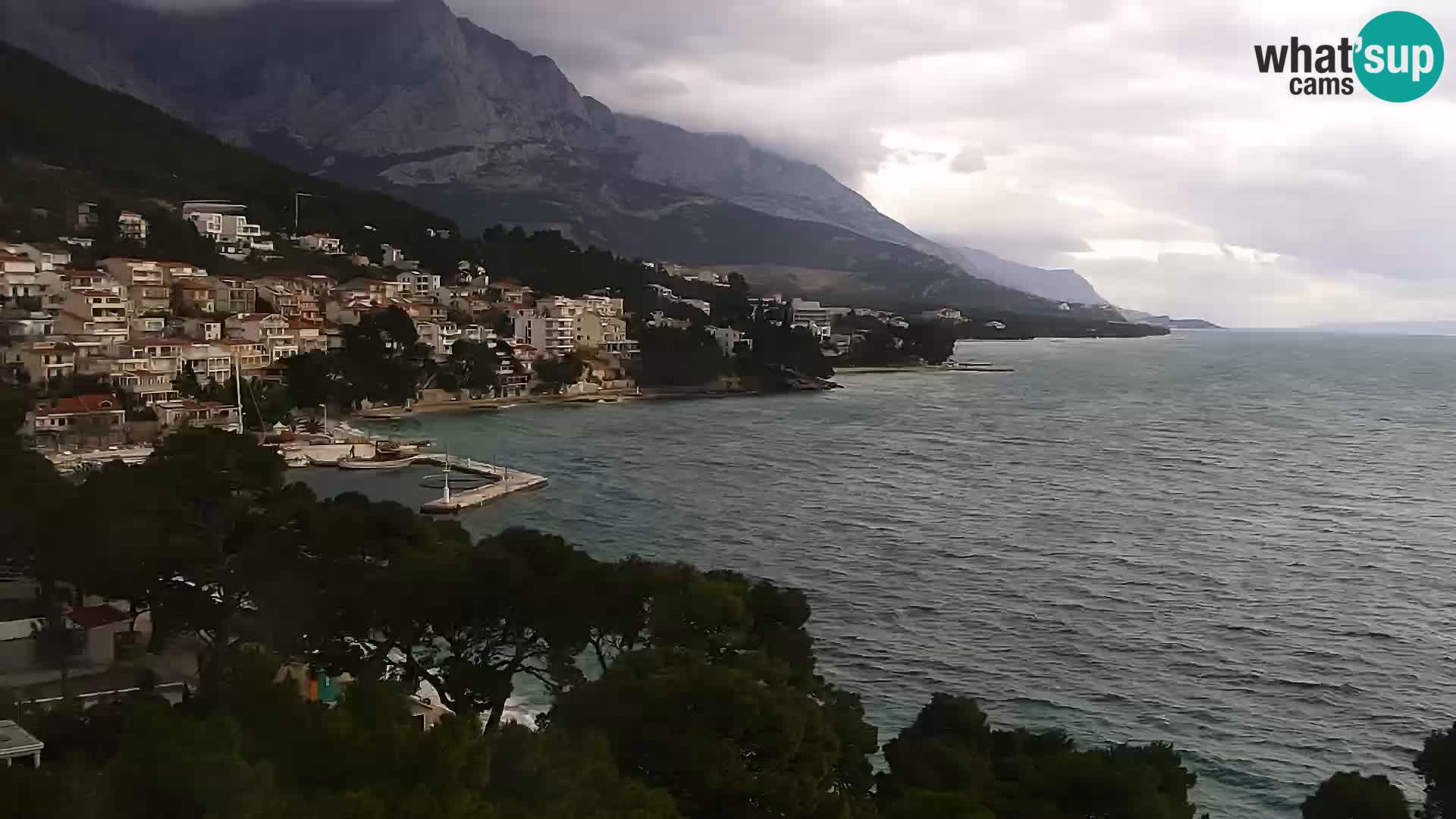 Livecam Brela – Panorama