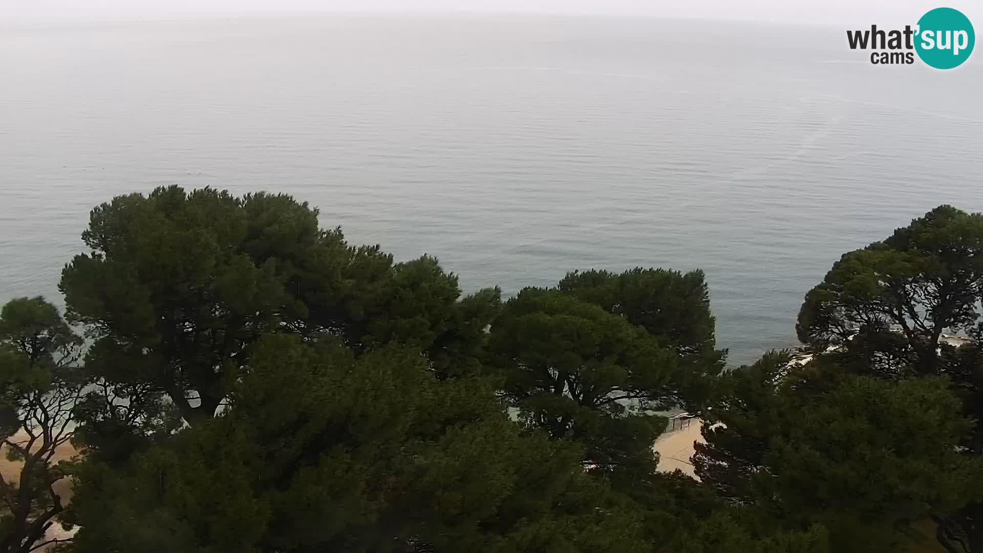 PTZ Webcam Brela – Panorama