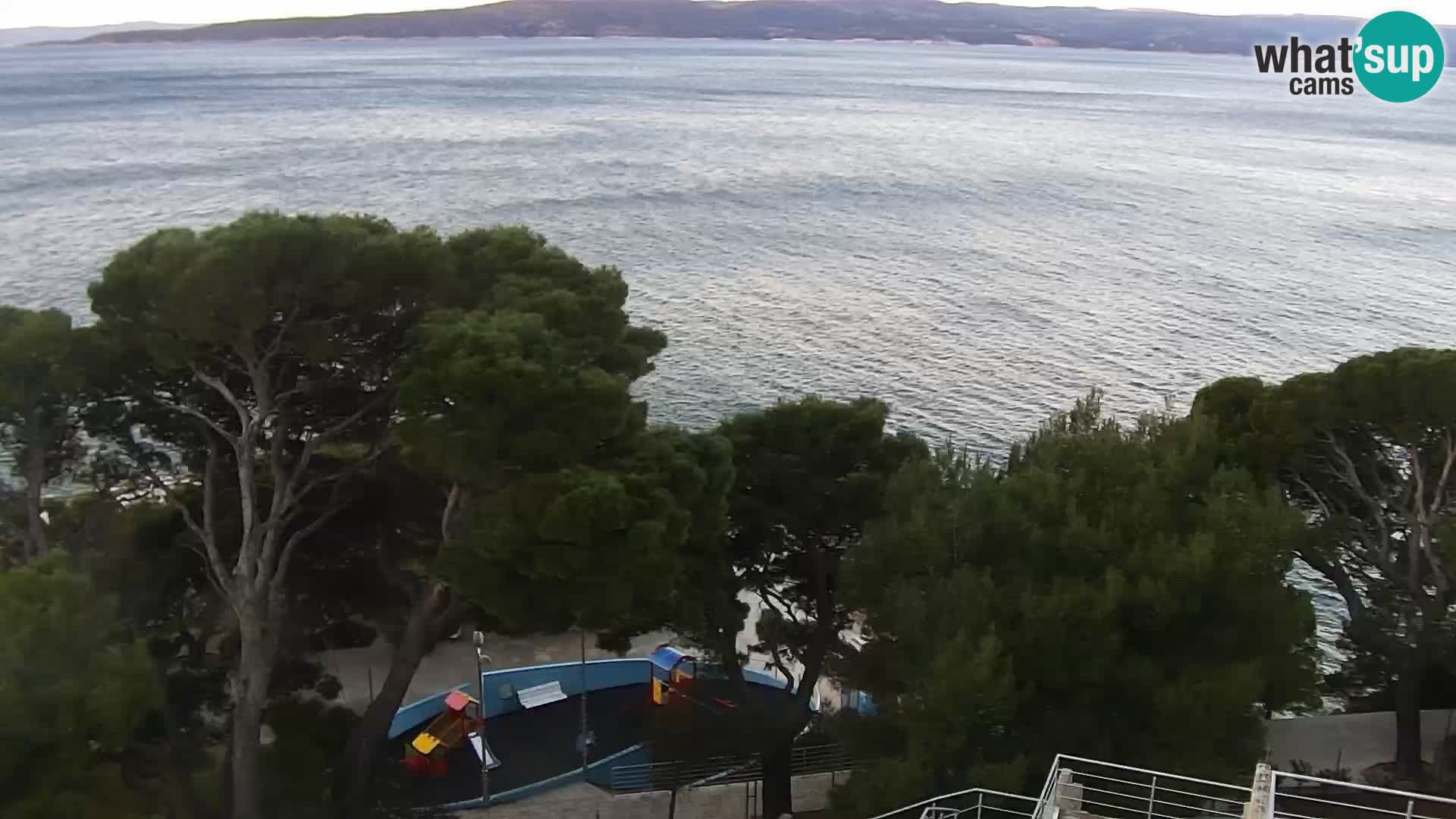 Okretna web kamera Brela – Panorama