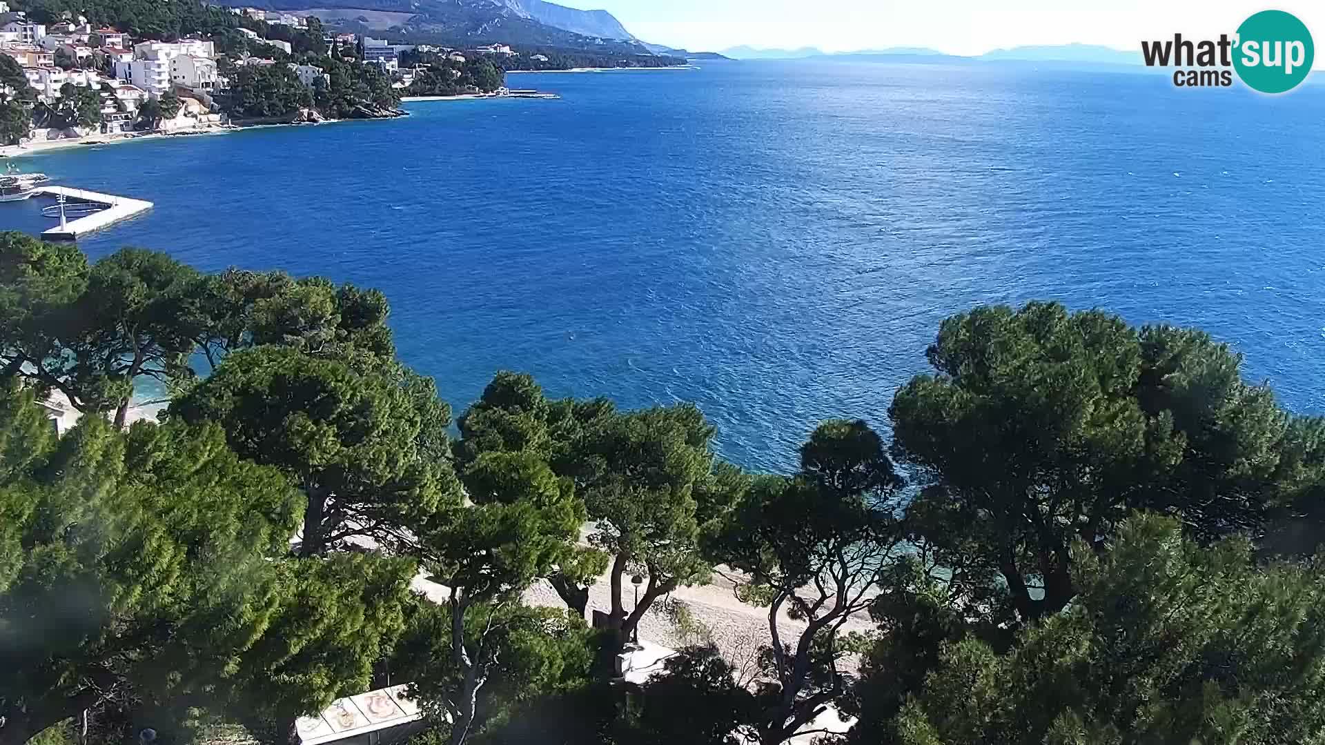 PTZ Webcam Brela – Panorama