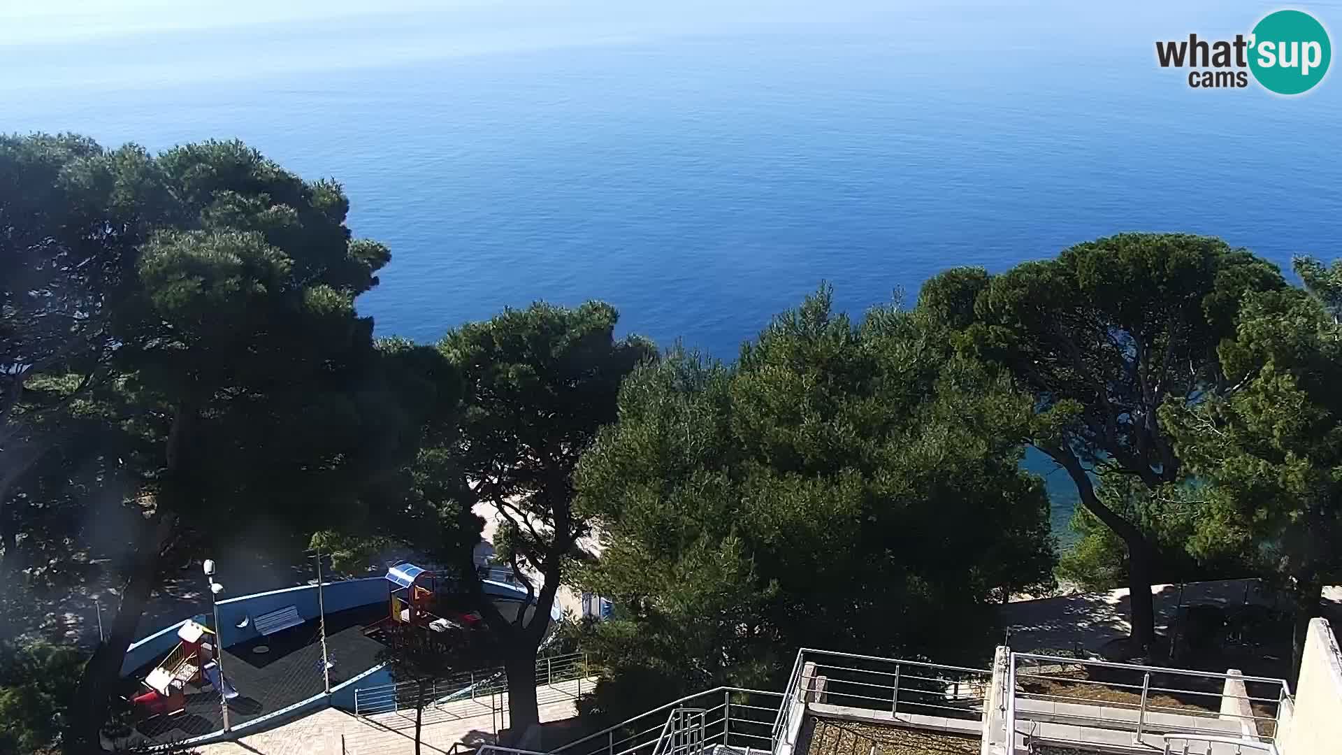 PTZ Webcam Brela – Panorama