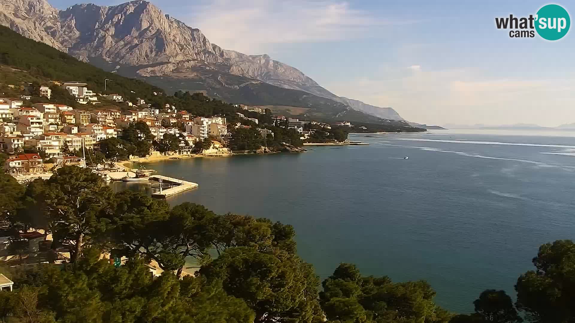 Live Webcam Brela – Panorama