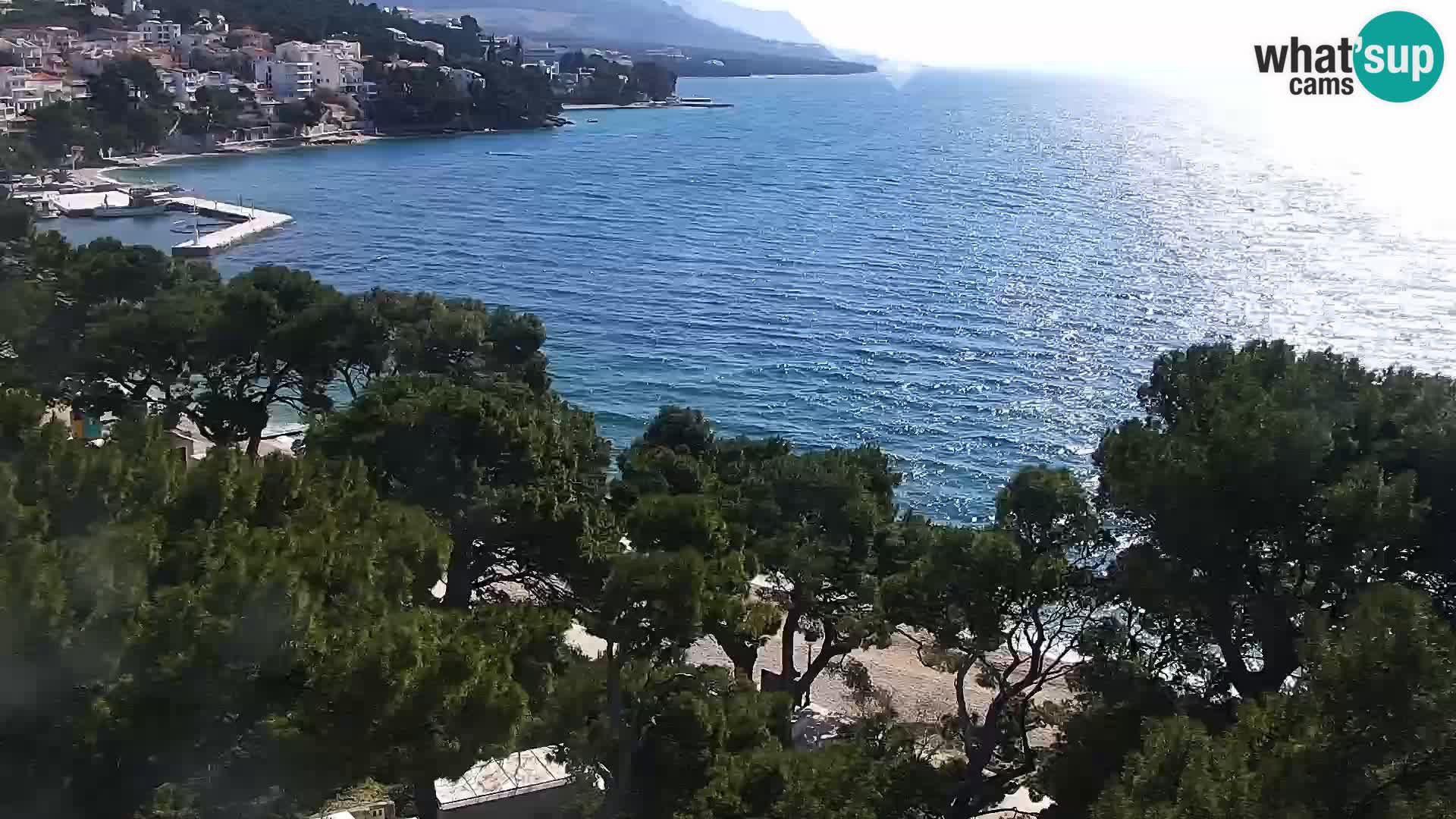 PTZ Webcam Brela – Panorama