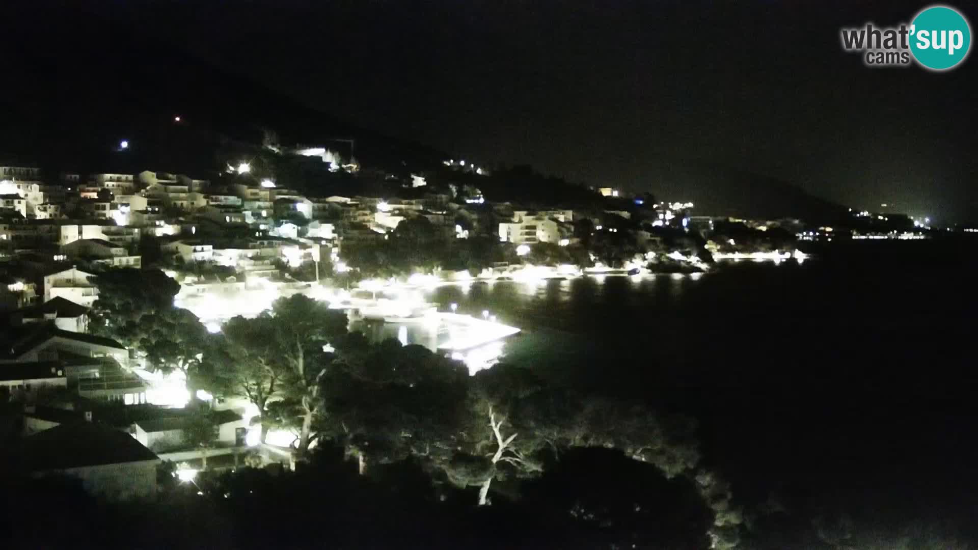 PTZ Webcam Brela – Panorama