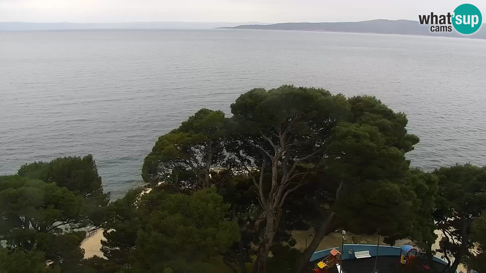 PTZ Webcam Brela – Panorama