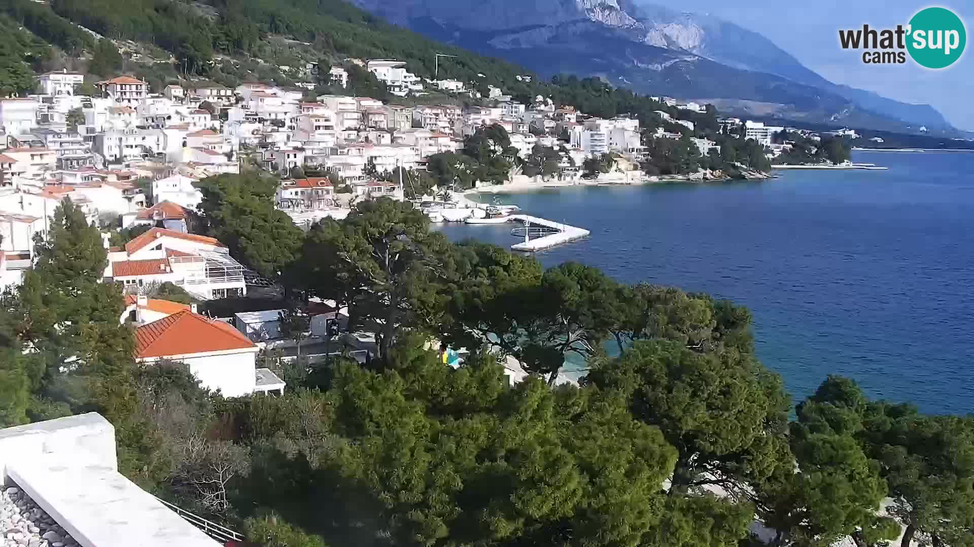 Livecam Brela – Panorama