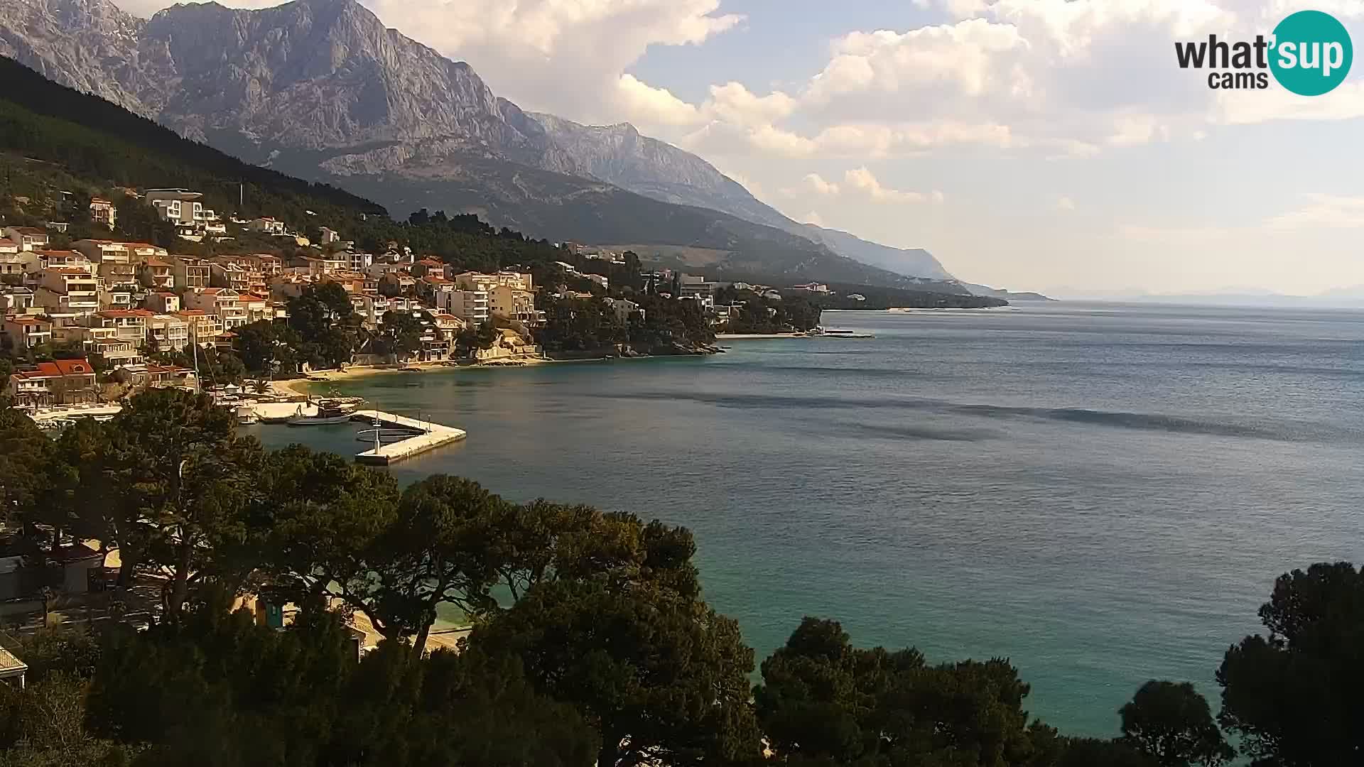 Kamera v živo Brela – Panorama