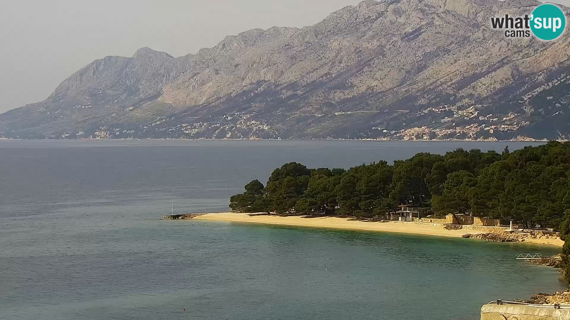 Livecam Brela – Panorama