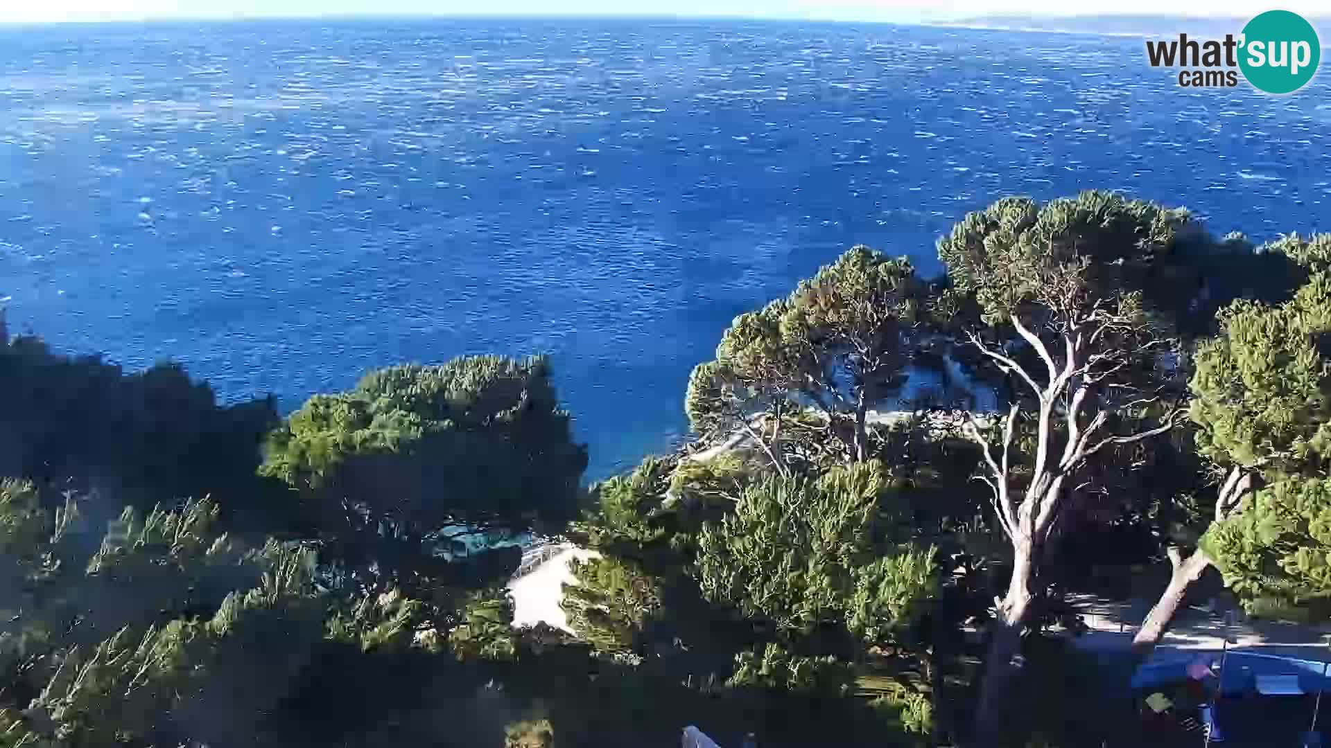 PTZ Webcam Brela – Panorama