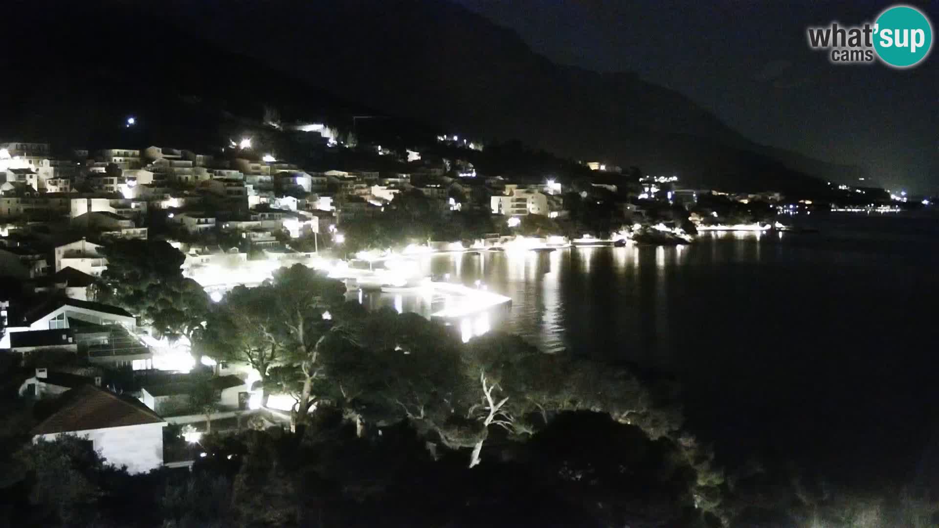 PTZ Webcam Brela – Panorama