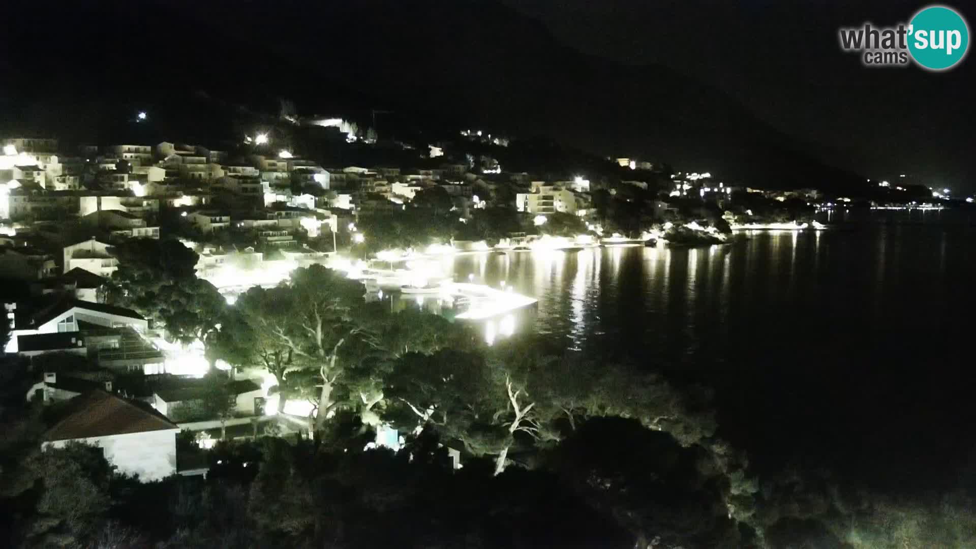 Okretna web kamera Brela – Panorama