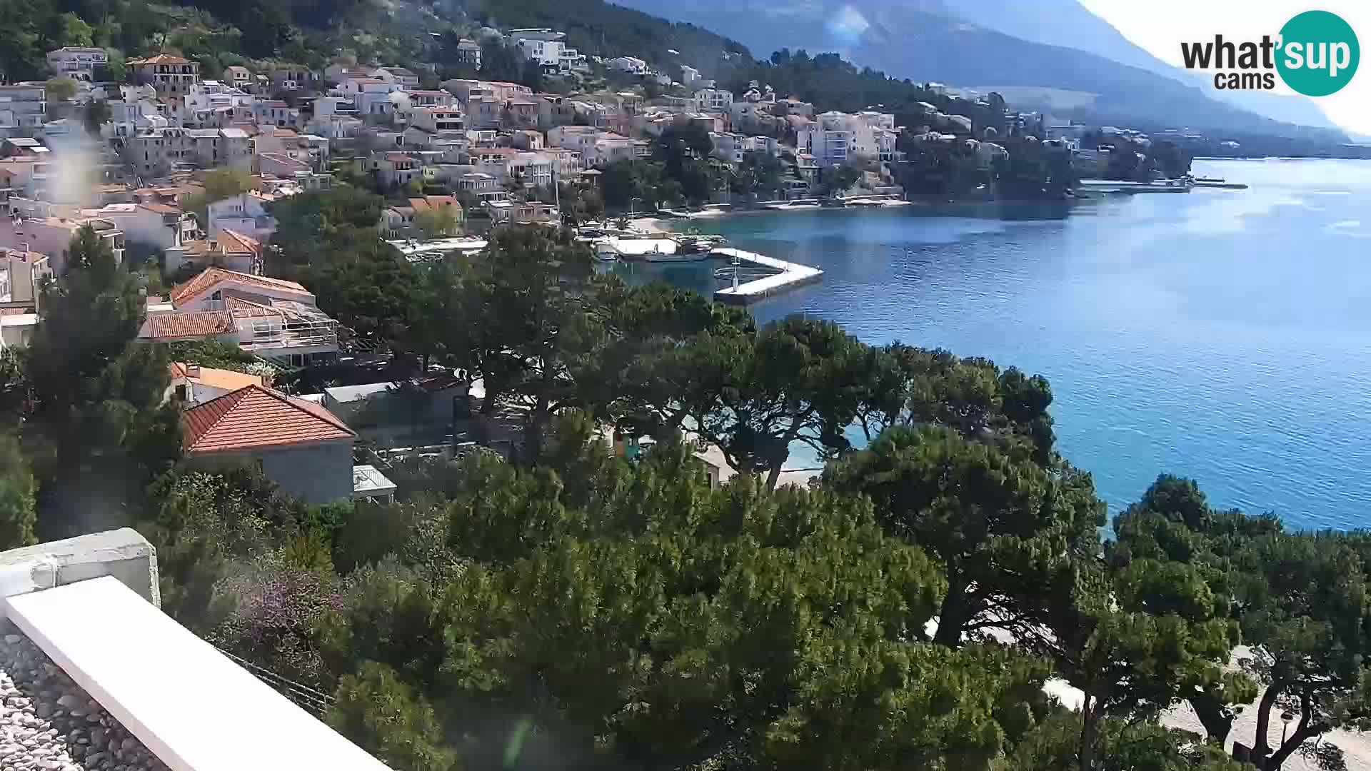 Live Webcam Brela – Panorama