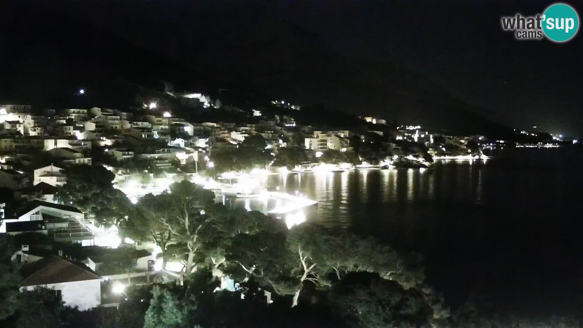 Okretna web kamera Brela – Panorama