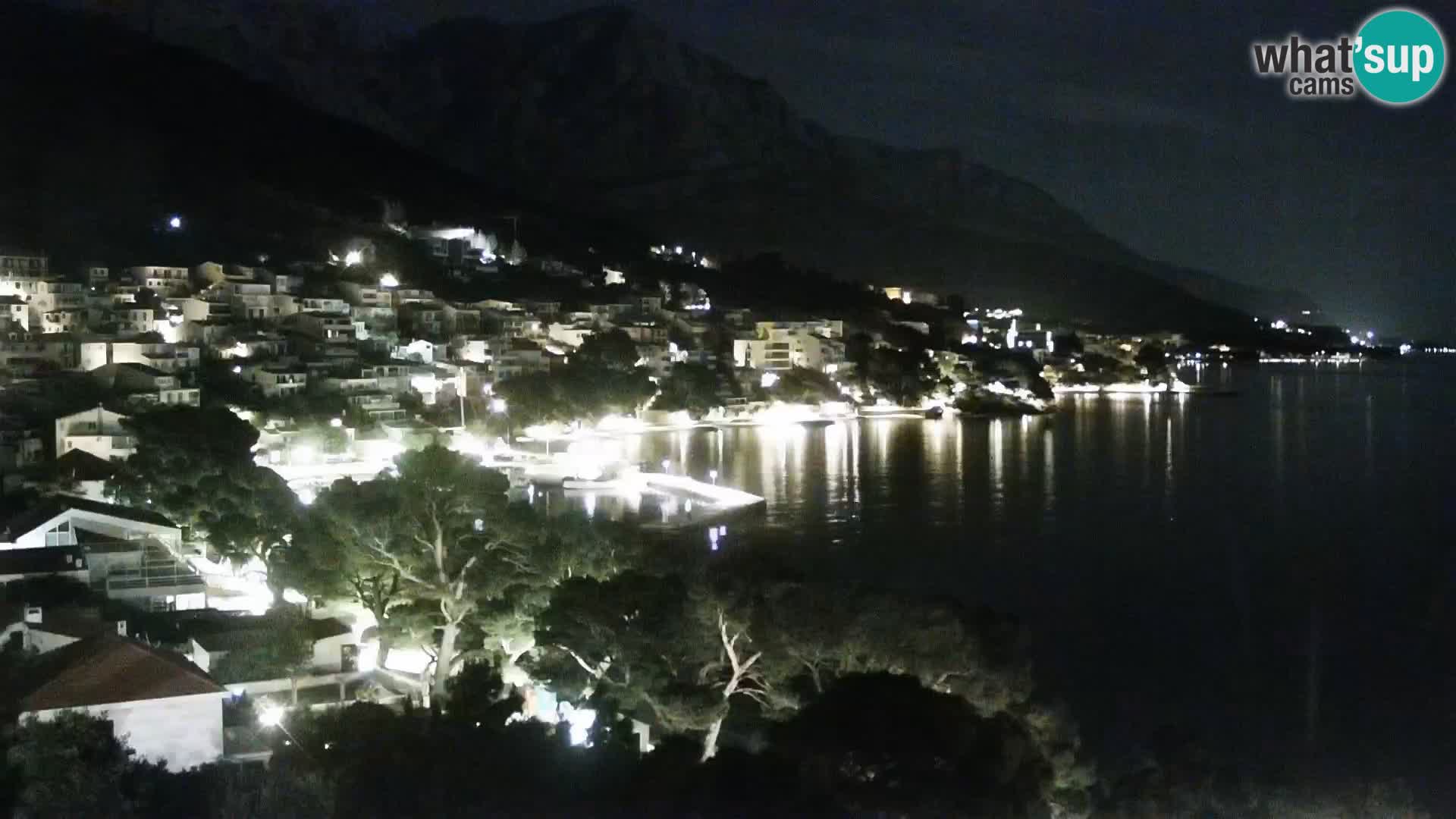 PTZ Webcam Brela – Panorama