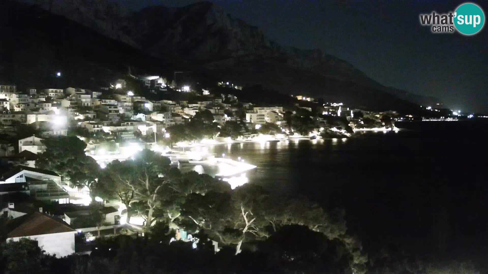 Okretna web kamera Brela – Panorama