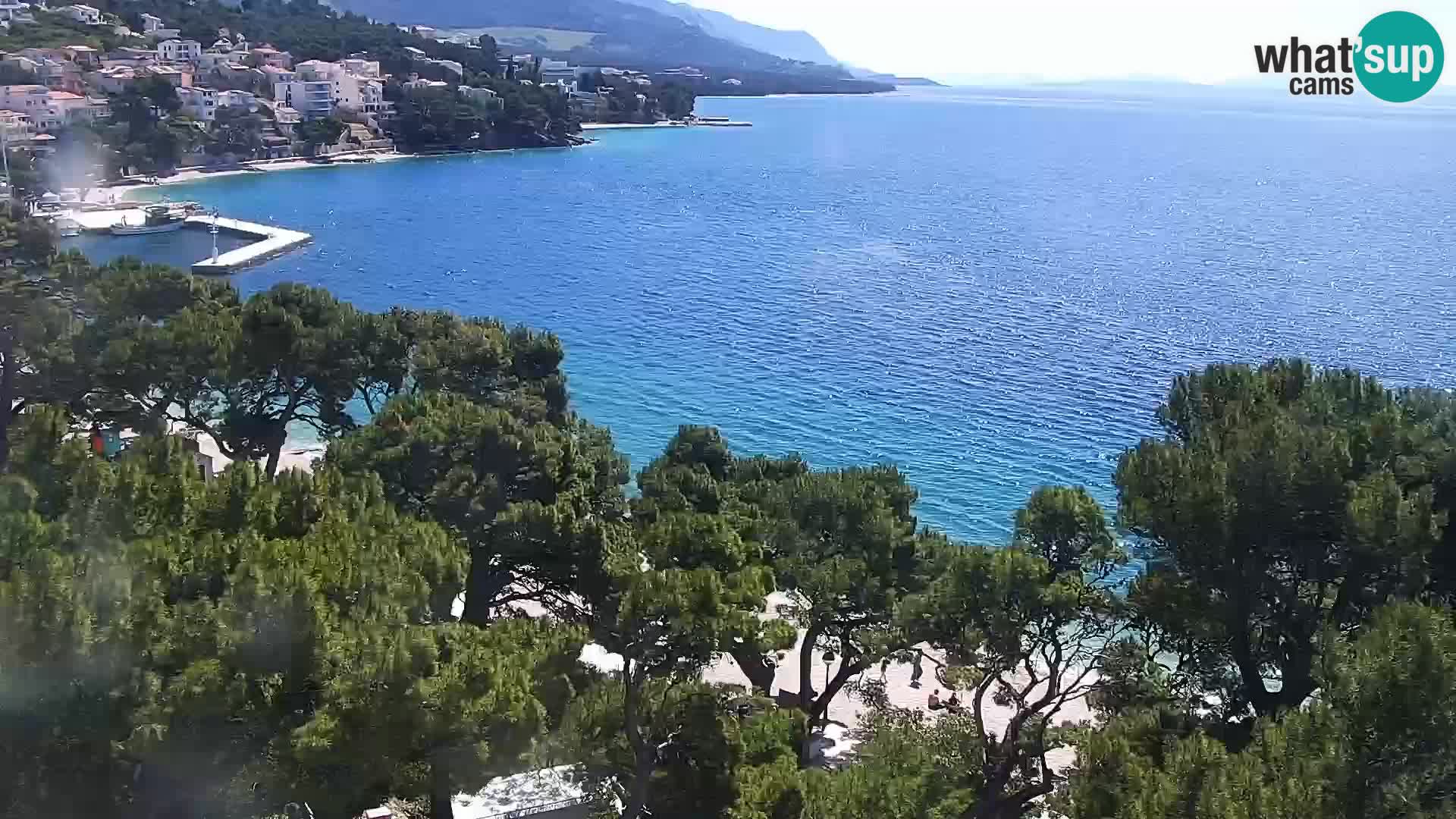 Livecam Brela – Panorama