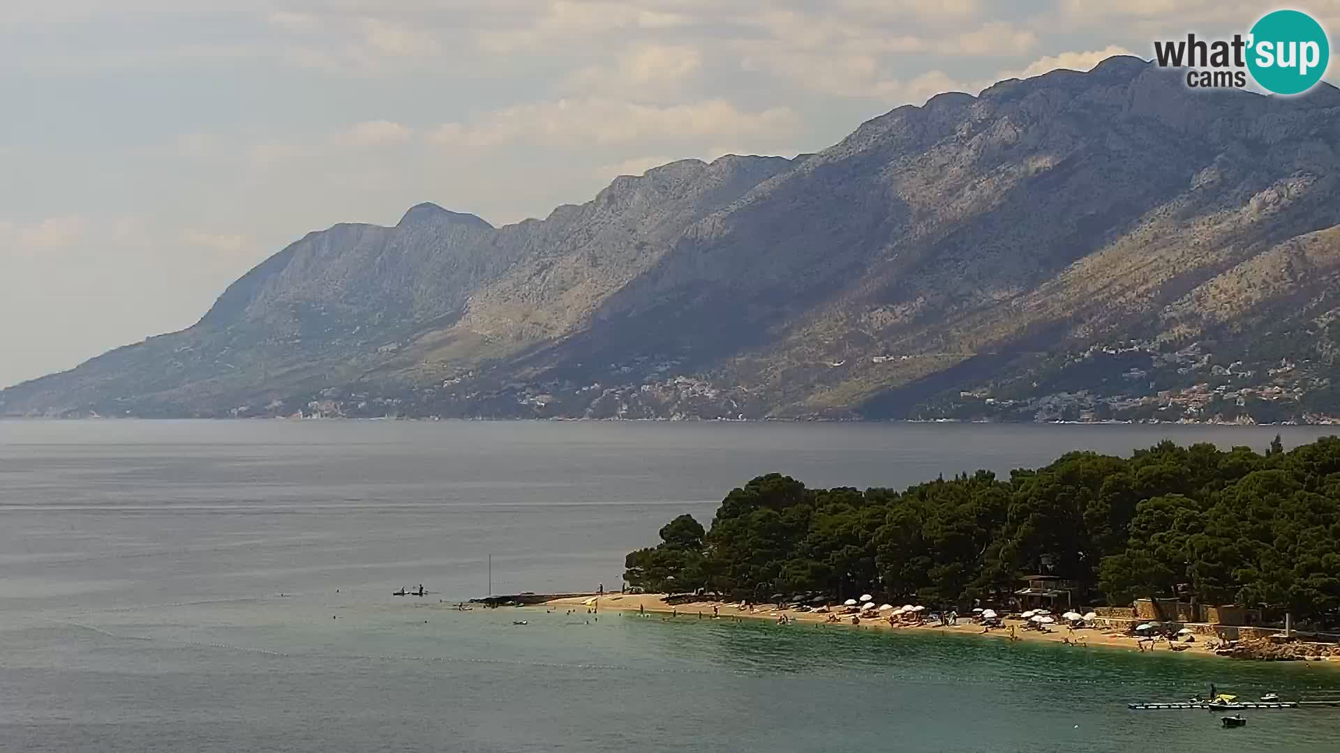 Okretna web kamera Brela – Panorama