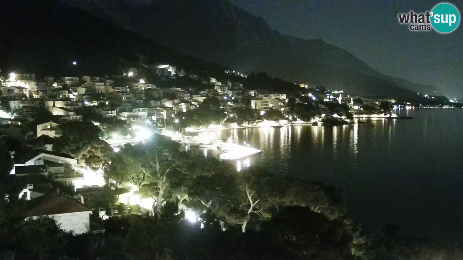 PTZ Webcam Brela – Panorama