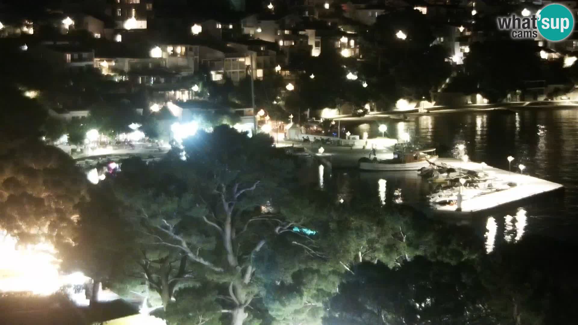 Live webcam Brela – Panorama