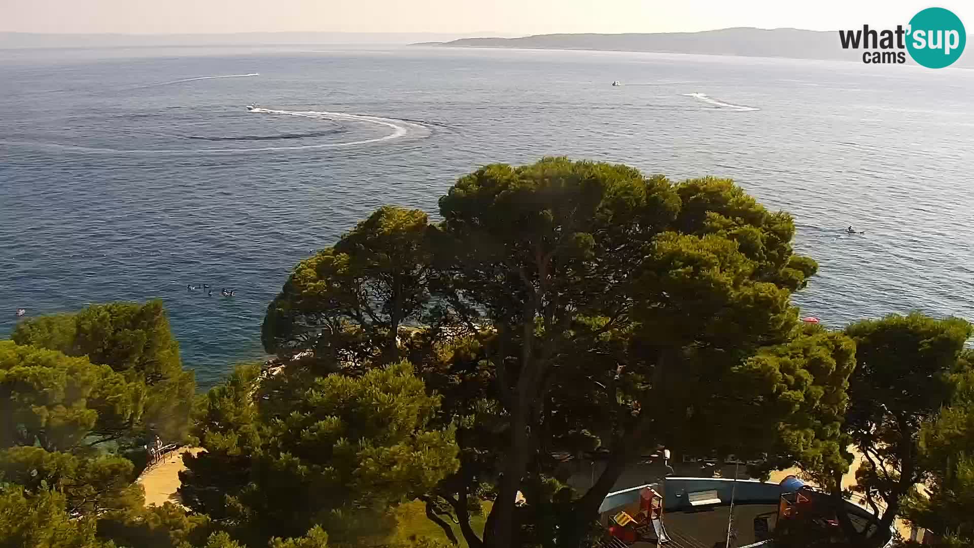 PTZ Webcam Brela – Panorama