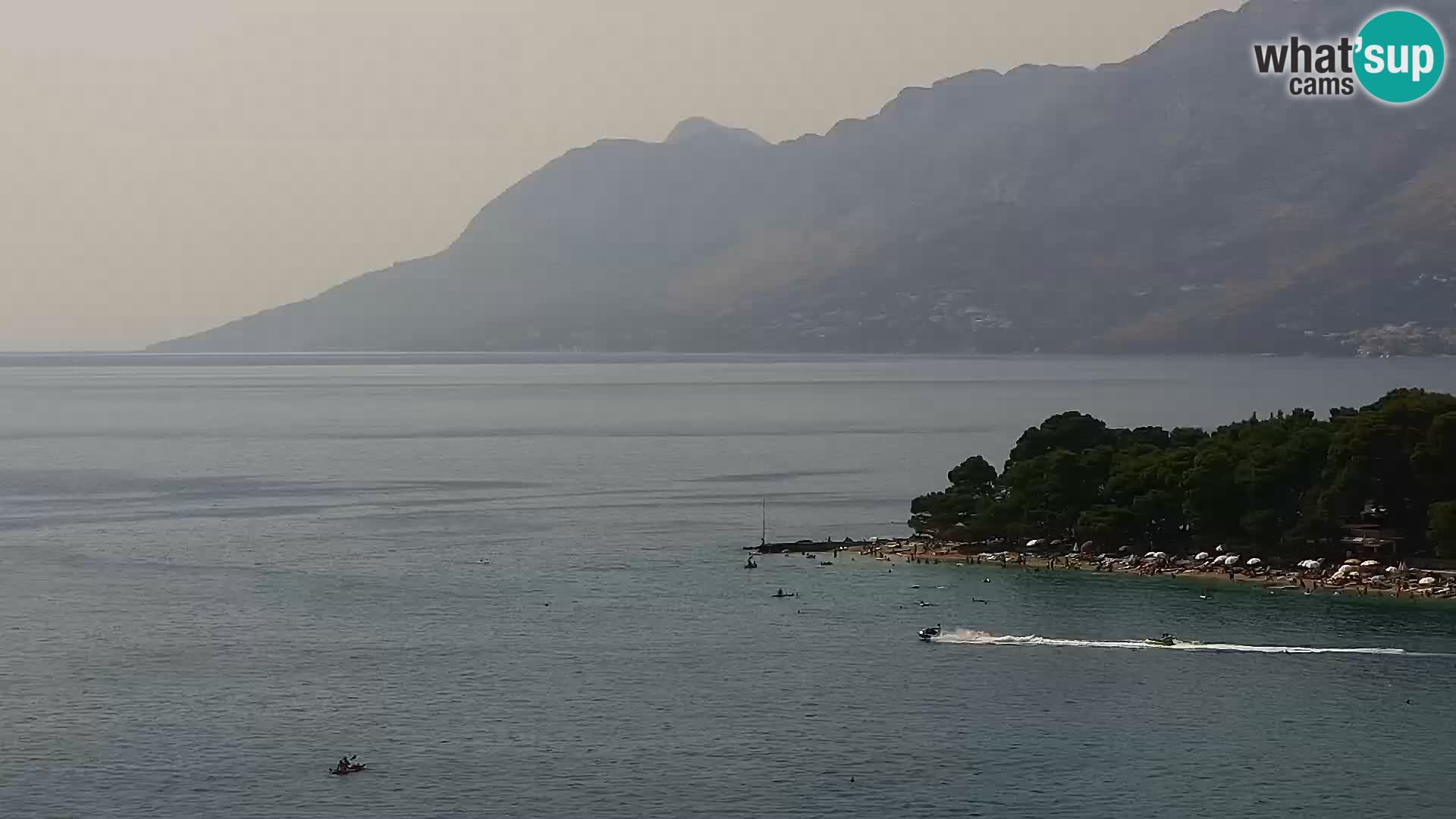 Livecam Brela – Panorama