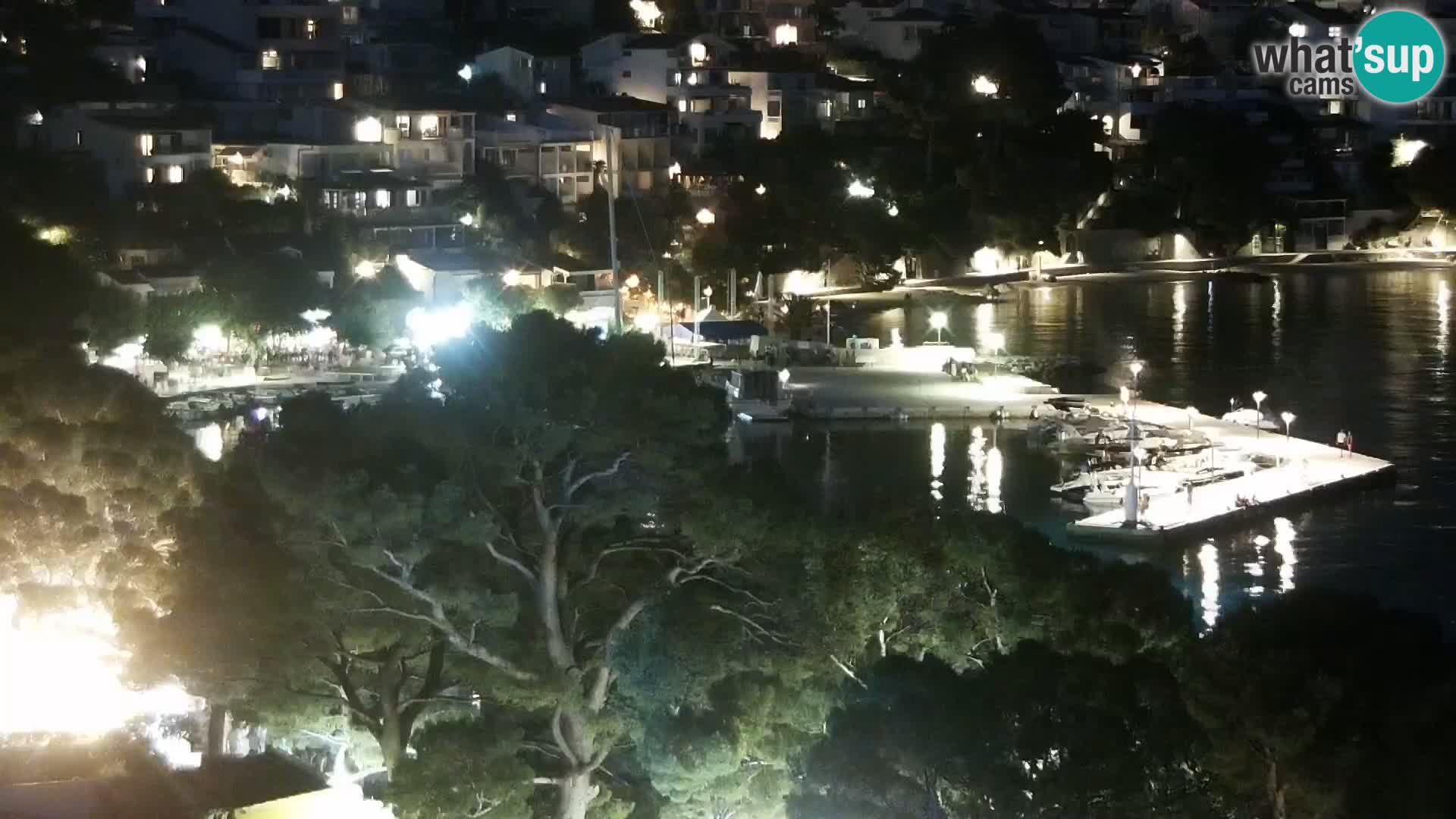 Okretna web kamera Brela – Panorama