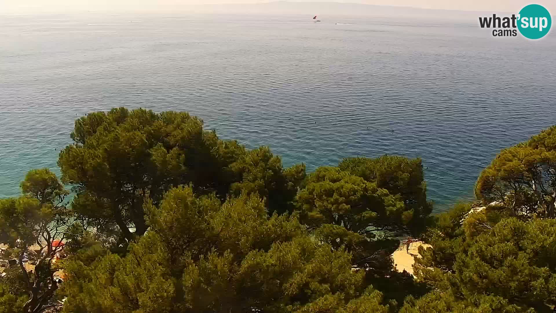 Live Webcam Brela – Panorama