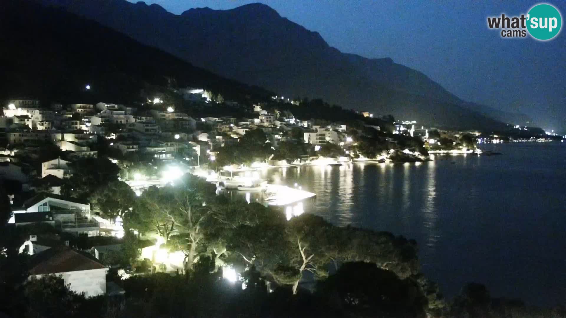 PTZ Webcam Brela – Panorama