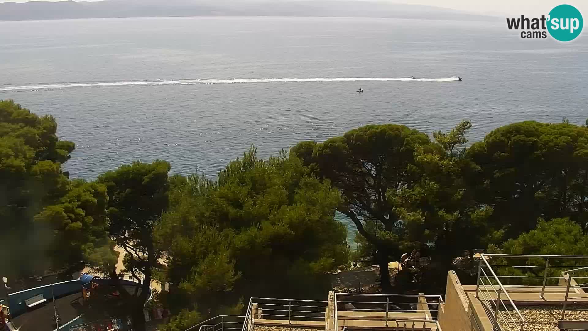 PTZ Webcam Brela – Panorama