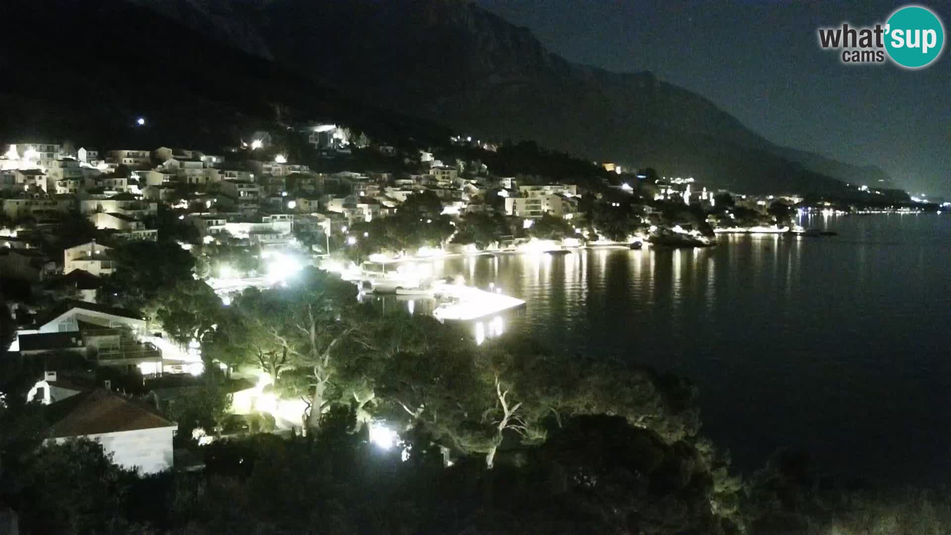PTZ Webcam Brela – Panorama