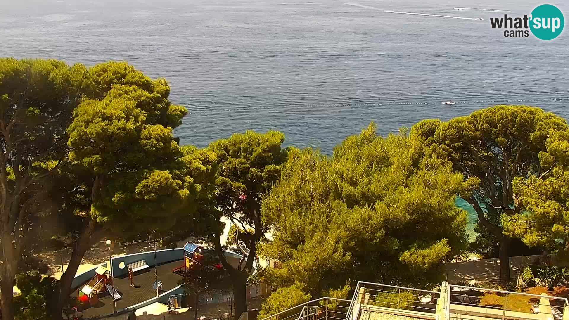 Livecam Brela – Panorama