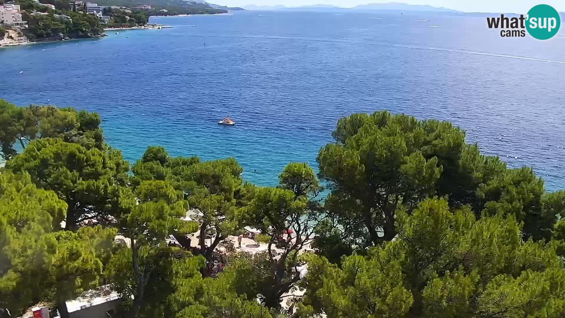 Live Webcam Brela – Panorama