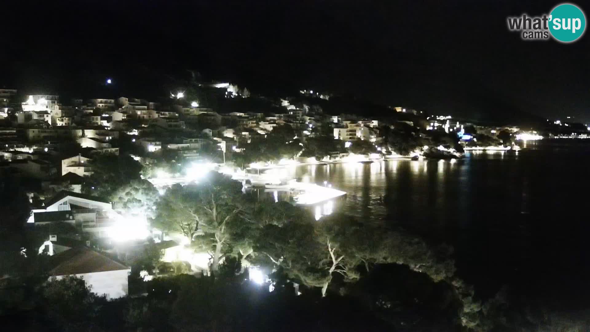 Okretna web kamera Brela – Panorama